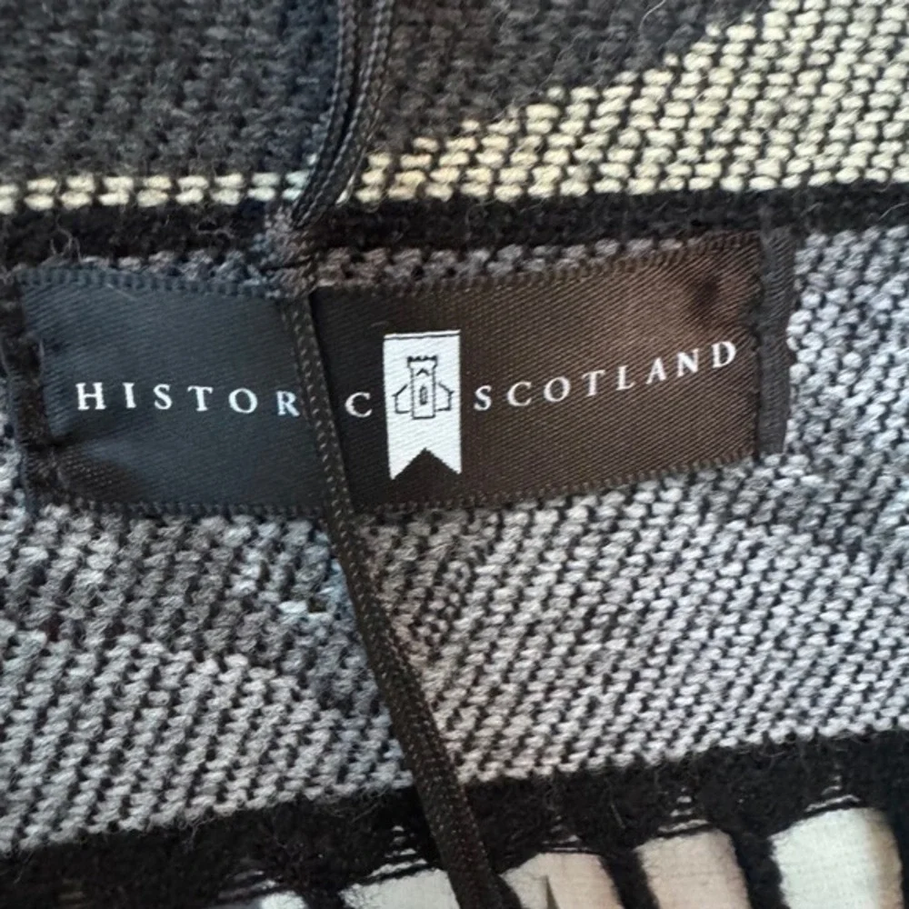 Historic‎ Scotland Wool Blend Viking Scarf Wrap Fringe Celtic Woven Scarf Geilo